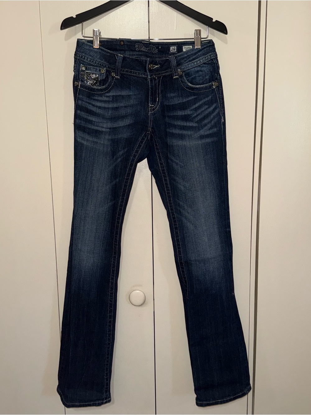 Miss Me Dark Blue Bootcut Jeans